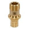 Муфта для PE-X труб аксиальная латунь Дн 16х1/2" НР MX Рехау 11096731001