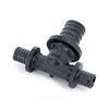 Тройник для PE-X труб аксиальный PPSU Дн 20х20х16 переходной RAUTITAN PX Rehau 11600711001, миниатюра — 2