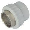 Муфта PP-R комбинированная под ключ белая Дн 40х1 1/2" ВР VALFEX 10134240 — 1