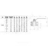 Кран шаровой латунь хром R250D Ду 40 Ру35 ВР рычаг красный Giacomini R250X007 — 4