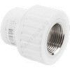 Муфта PP-R комбинированная белая Дн 20х3/4" ВР RTP (РосТурПласт) 10653, миниатюра — 2