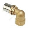 Угольник для МП/PE-X труб латунь пресс Дн 50х2"х90гр ВР RM129 Giacomini RM129Y087