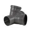 Крестовина PP-H 2-плоскостная серая HT HTED Дн 110х110х110х87гр б/нап в/к Ostendorf 115940 — 12