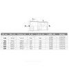 Труба НПВХ SDR33 Дн 110х3,4 Ру8 L=6,12м серая напорная раструбная под соединение с уплотнительным кольцом 45С в/к Хемкор 1191011