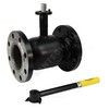 Кран шаровой сталь 09Г2С Ballomax КШТ 61.103 Ду 150 Ру25 фл L=350мм под электропривод с рукояткой ISO F10 BROEN КШТ 61.103.150.А.25 — 1