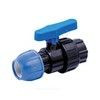 Кран шаровой компрессионный Дн 20х1/2" ВР Ру10 RTP (РосТурПласт) 14392 — 1