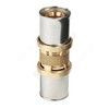 Муфта для МП/PE-X труб латунь пресс Дн 63 RM102 Giacomini RM102Y016 — 1