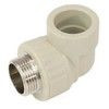 Угольник PP-R комбинированный серый Дн 32х3/4" НР VALFEX 10126132Г, миниатюра — 0