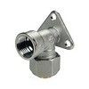 Водорозетка для МП/PE-X труб латунь хром обжим Дн 16х1/2" ВР R572AM Giacomini R572MX048