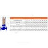 Регулятор перепада давления чугун RDT Ду 32 Ру16 фл Рп1.4-15.8 Kvs=12.5м3/ч Теплосила RDT-2.3-32-12.5