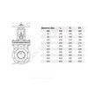 Задвижка клиновая сталь 30лс41нжХЛ Ду 300 Ру16 фл МЗТА, миниатюра — 9