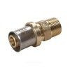 Муфта для МП/PE-X труб латунь пресс Дн 63х2" НР RM107 Giacomini RM107Y088