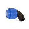 Отвод компрессионная ПЭ Дн 63х1 1/2"х90гр НР Ру16 VALFEX 1210012463112