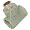 Тройник PP-R комбинированный серый Дн 32х1" НР для PP-R RTP (РосТурПласт) 10999 — 2