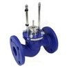 Клапан запорно-регулирующий чугун TRV односедельный Ду 32 Ру16 фл Kvs=10м3/ч под электропривод Теплосила TRV-32-10, миниатюра — 1