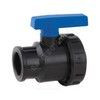 Кран шаровой компрессионный 2"x2" ВР/ВР Ру10 RTP (РосТурПласт) 16466, миниатюра — 0