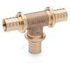 Тройник для PE-X труб аксиальный бронза Дн 32х32х32 RAUTITAN PLATINUM RX Rehau 14564531001, миниатюра — 0