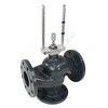 Клапан регулирующий чугун TRV-3 смесительно-разделительный Ду 100 Ру16 фл Kvs=160м3/ч под электропривод Теплосила TRV-3-100-160