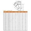 Тройник НПВХ коричневый Дн 110х110х45гр б/нап в/к KGEA Ostendorf 220300 — 6