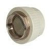 Муфта PP-R комбинированная под ключ серая Дн 50х1 1/2" ВР RTP (РосТурПласт) 10941, миниатюра — 0