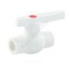 Кран шаровой PP-R белый Дн 63 внутренняя пайка OPTIMA VALFEX VALF 10145063 — 1