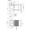 Клапан воздушный канализационный Дн 50/75 б/нап HL HL 905N, миниатюра — 1