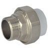 Муфта PP-R комбинированная разъемная белая Дн 25х3/4" НР усиленная VALFEX 10156020У