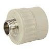Муфта PP-R комбинированная серая Дн 20х1/2" НР VALFEX 10130020Г, миниатюра — 0