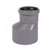 Переход PP-H эксцентрический серая HT HTR Дн 110х75 б/нап в/к Ostendorf 115710, миниатюра — 0