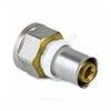 Муфта МП латунь никель пресс Дн 20х3/4" ВР ГОСТ 32415-2013 8002 Aquasfera 8002-04 — 6
