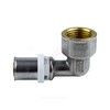 Угольник МП латунь никель пресс Дн 20х3/4"х90гр ВР ГОСТ 32415-2013 8007 Aquasfera 8007-04, миниатюра — 7