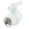 Кран шаровой PP-R комбинированный белый Дн 20х1/2" Ру25 ВР VALFEX 10142012 — 1