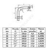 Отвод сталь шовный 90гр Дн 60х3,5 (Ду 50) резьба из труб по ГОСТ 3262-75 КАЗ — 4