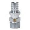 Муфта для PE-X труб аксиальная латунь хром Дн 17х1/2" НР THERM S Рехау 12588173002 — 2