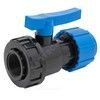Кран шаровой компрессионный Дн 20х3/4" ВР Ру16 ТПК-АКВА 554222034, миниатюра — 0