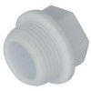 Заглушка (пробка) PP-R белая Дн 25х3/4" НР VALFEX 10163025