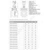 Задвижка клиновая сталь газ 30с964нж Ду 200 Ру25 фл под электропривод присоединение по ОСТ &laquo;Б&raquo; МЗТА