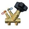 Клапан балансировочный ручной латунь MVT-R Ду 40 Rp1 1/2" Ру16 Тмакс=120 оС ВР Kvs=19.27м3/ч с измерительными ниппелями Ридан 003Z4045R