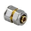 Муфта МП латунь никель обжим Дн 16х1/2" ВР ГОСТ 32415-2013 7002 Aquasfera 7002-01, миниатюра — 2