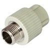 Муфта PP-R комбинированная серая Дн 20х1/2" НР RTP (РосТурПласт) 10942 — 1