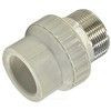 Муфта PP-R комбинированная под ключ серая Дн 40х1 1/2" НР VALFEX 10135240Г, миниатюра — 0