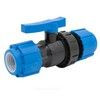 Кран шаровой компрессионный Дн 50 Ру16 ТПК-АКВА 555220050, миниатюра — 0