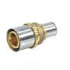 Муфта переходная для МП/PE-X труб латунь пресс Дн 50х32 RM103 Giacomini RM103Y075