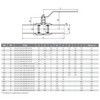 Кран шаровой сталь газ КШ.Ц.П.GAS Ду 25 Ру40 п/привар L=230мм LD КШ.Ц.П.GAS.025.040.Н/П.02, миниатюра — 2