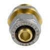 Муфта МП латунь никель обжим Дн 20х3/4" НР ГОСТ 32415-2013 7001 Aquasfera 7001-04 — 8