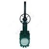 Задвижка шиберная односторонняя чугун VG4400-08MM Ду 600 Ру4 межфл с редуктором уплотнение: металл Tecofi VG4400-08MM0600, миниатюра — 0