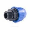 Муфта компрессионная ПЭ Дн 63х1" НР Ру10 RTP (РосТурПласт) 22062, миниатюра — 2
