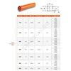 Труба НПВХ с раструбом коричневая Дн 200х4,9 б/нап L=4,0м в/к SN4 Хемкор 1491071