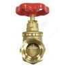 Клапан запорный латунь 15б1п Ду 15 Ру16 ВР прямой SantechSystems, миниатюра — 3