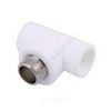 Тройник PP-R комбинированный белый Дн 20х1/2" НР VALFEX 10128020 — 2